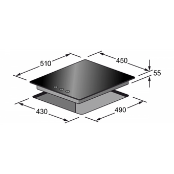  Варочная панель Kaiser KCG 4380 Turbo 