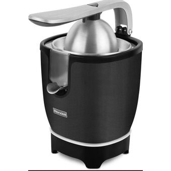  УЦ Соковыжималка цитрусовая Rondell RDE-1500 черный (плохая упаковка. сломан носик слива) 