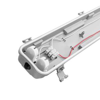  Светильник WOLTA WT8-01 под светодиодные лампы T8 (лампа в комплект не входит) IP65 1290х94х62мм 