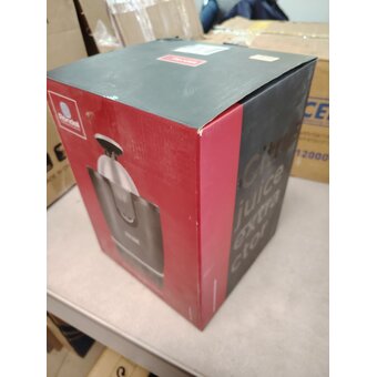  УЦ Соковыжималка цитрусовая Rondell RDE-1500 черный (плохая упаковка. сломан носик слива) 