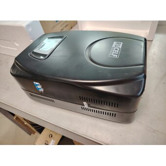  УЦ Стабилизатор напряжения Rucelf SDW.II-12000-L черный (плохая упаковка, б/у, нет документации, ремонт контактной группы) 