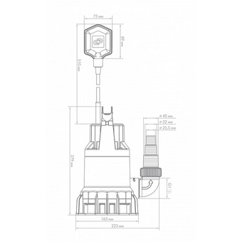  Насос ДЖИЛЕКС Фекальник 140/6 (5400) 