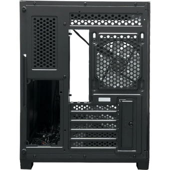  Корпус XASTRA QR600M 6ARGB C10-UC (QR600M-6FM12A-C10-UC-L) Black mATX/Aquarium/Curve Glass/Led Strip/6x120mm ARGB PWM FM fans/ Argb+PWM HUB 10port 