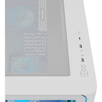  Корпус XASTRA QR600 7ARGB C10-UC (QR600-7FM12A-C10-UC-L-WH) White ATX/Aquarium/Curve Glass/Led Strip/ 7x120mm ARGB PWM FM fans/ Argb+PWM HUB 10port 