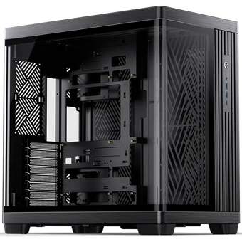  Корпус JONSBO TK-4 Black, TG (aquarium), mini-ITX, mATX, ATX, черный 