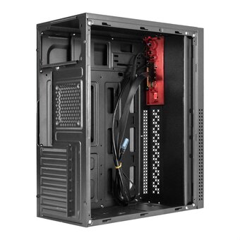  Корпус ExeGate AA-443U EX298134RUS Miditower (ATX, без БП, 2*USB+1*USB3.0+HD Audio, черный) 