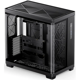  Корпус JONSBO TK-4 Black, TG (aquarium), mini-ITX, mATX, ATX, черный 