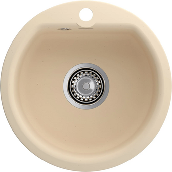  Кухонная мойка GRANFEST Smart 435 beige мрамор 