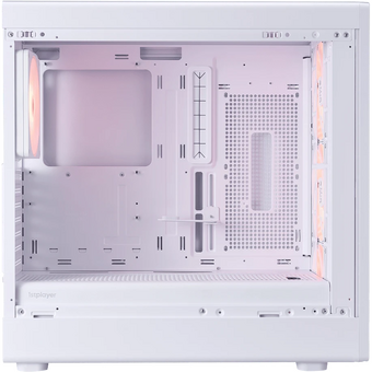  Корпус 1STPLAYER AU8 ARGB White (AU8-WH-4FE7-14-W) / E-ATX / 4x140mm ARGB fans 