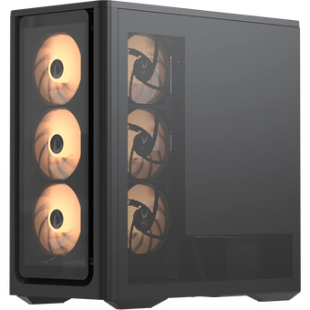  Корпус Formula V Line Air Power G9 Duo PA Black, ATX, Type-C*1, USB3.0*2, MESH/Glass Front Panel, Front 3x Performance ARGB, Rear 1x Performance ARGB 