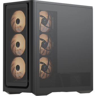  Корпус Formula V Line Air Power G9 Duo PA Black, ATX, Type-C*1, USB3.0*2, MESH/Glass Front Panel, Front 3x Performance ARGB, Rear 1x Performance ARGB 