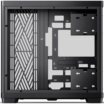  Корпус JONSBO TK-4 Black, TG (aquarium), mini-ITX, mATX, ATX, черный 
