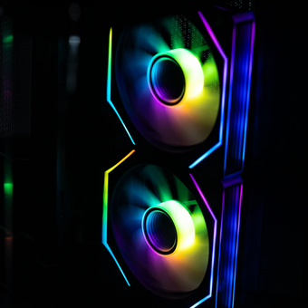  Корпус XASTRA QR500M 3ARGB C10-UC (QR500M-3FM12A-C10-UC) Black mATX/Aquarium/ 2 Curve Glass/3x120mm ARGB PWM FM fans/ Argb+PWM HUB 10port /Type-C 