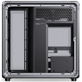  Корпус JONSBO X400 Gray, TG (aquarium), mini-ITX, mATX, ATX, серый 