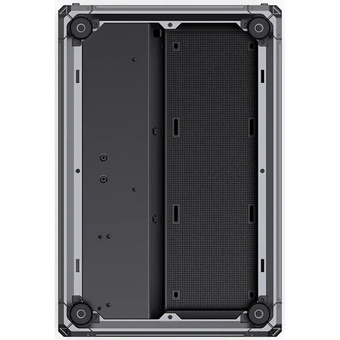  Корпус JONSBO X400 Gray, TG (aquarium), mini-ITX, mATX, ATX, серый 
