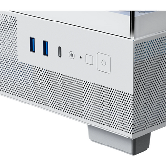  Корпус XASTRA Q400M 3ARGB-C6-UC White (Q400M-3FM12A-C6-UC-WH) mATX/Aquarium/Screewless/ 3x120mm ARGB PWM FM fans/Argb+PWM HUB 6port/ Type-C 