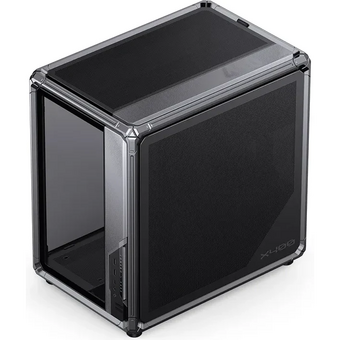 Корпус JONSBO X400 Gray, TG (aquarium), mini-ITX, mATX, ATX, серый 