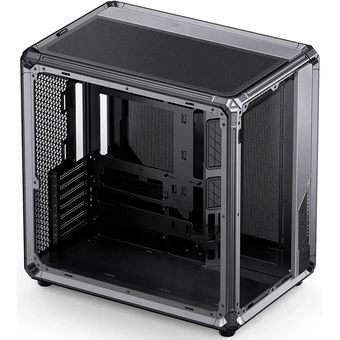  Корпус JONSBO X400 Gray, TG (aquarium), mini-ITX, mATX, ATX, серый 