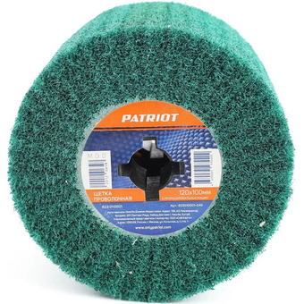  Щетка полировальная для брашировальных машин PATRIOT 823010001 120х100мм 