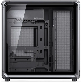  Корпус JONSBO X400 Gray, TG (aquarium), mini-ITX, mATX, ATX, серый 