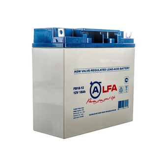  АКБ для ИБП 12В 18Ач AlarmForce FB 18-12, 4.71 кг, (ШхГхВ) 180x75x167 мм (167 с клеммами) 