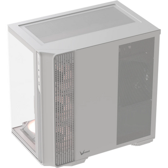  Корпус Formula V Line Crystal Z7 PA White, ATX, Type-C*1, USB3.0*1, Front+Side Glass, Side 3x Performance ARGB, Rear 2x Performance ARGB 