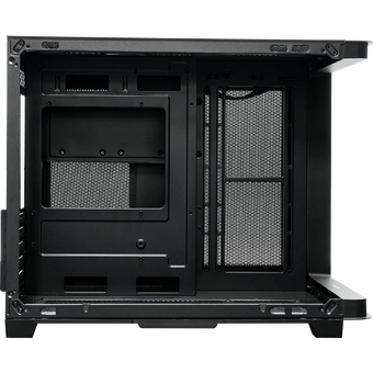  Корпус XASTRA QR600M 0F-UC (QR600M-0F-UC-L) Black mATX/Aquarium/Curve Glass /Led Strip/No fans/Type-C 