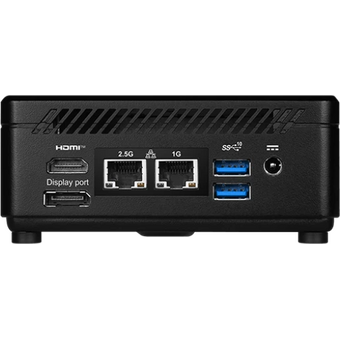  Неттоп MSI Cubi 5 1M-615XRU (9S6-B0A821-615) Core 7 150U (1.8) 16Gb SSD1Tb Graphics CR без ОС 2xGbitEth WiFi BT черный 