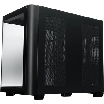  Корпус XASTRA QR600 0F-UC (QR600-0F-UC-L) Black ATX/Aquarium/Curve Glass/Led Strip/No fans/Type-C 