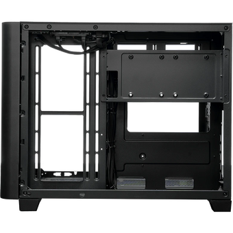  Корпус XASTRA QR600M 0F-UC (QR600M-0F-UC-L) Black mATX/Aquarium/Curve Glass /Led Strip/No fans/Type-C 