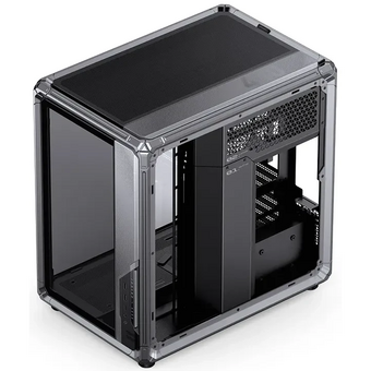  Корпус JONSBO X400 Gray, TG (aquarium), mini-ITX, mATX, ATX, серый 