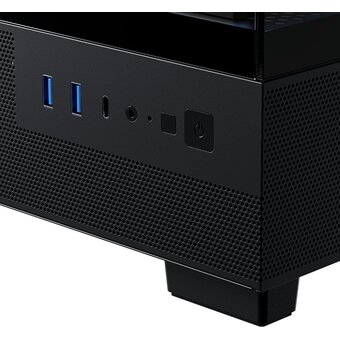  Корпус XASTRA Q400M 5ARGB-C6-UC Black (Q400M-5FM12A-C6-UC) mATX/Aquarium/Screewless/ 5x120mm ARGB PWM FM fans/Argb+PWM HUB 6port/ Type-C 