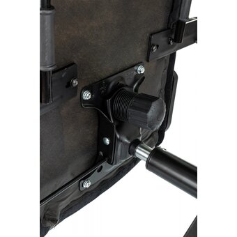  Кресло Zombie Drift/F серый/черный крестов. пластик подст.для ног 