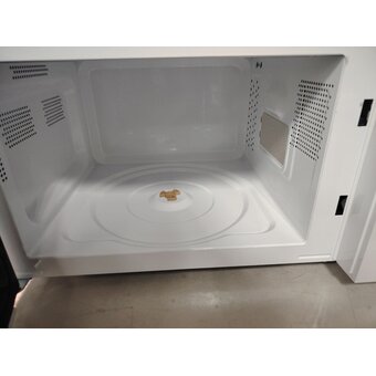  УЦ Микроволновая печь Hyundai HYM-M2023 белый/хром (плохая упаковка,б/у,переустановка несущей планки концевых выкл, замена предохранителей) 