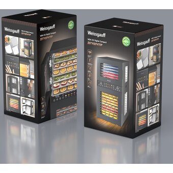  Дегидратор Weissgauff WDH 212 Digital Compact 