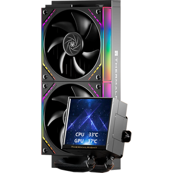  СВО Thermalright Peerless Vision 240 ARGB Black (TRPV240AB) / 2x120mm ARGB PWM Fans 