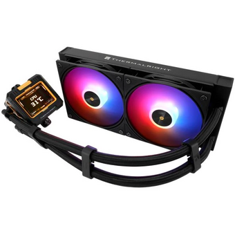  Вентилятор Thermalright Frozen Warframe 240 Black Argb/ Display/ all Intel/AMD 