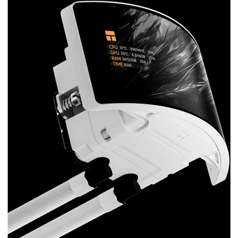  СВО Thermalright Rainbow Vision 360 Turbo ARGB White (TRRV360TAW) / 3x120mm ARGB PWM Fans 