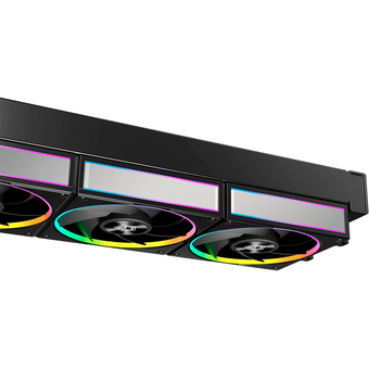  СВО ID-Cooling DL360 Max, ARGB Soc-AM5/AM4/1200/1700/1851 черный 4-pin 14-31.2dB Al LCD 350W Ret 