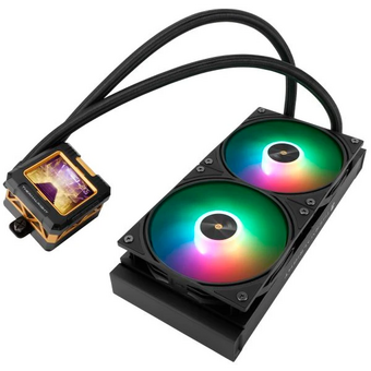  Вентилятор Thermalright Frozen Warframe 240 Black Argb/ Display/ all Intel/AMD 