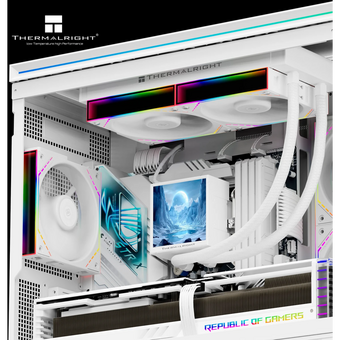  СВО Thermalright Peerless Vision 240 ARGB White (TRPV240AW) / 2x120mm ARGB PWM Fans 