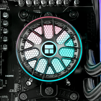  СВО Thermalright Aqua Elite 360 V6 ARGB Black (TRAE360V6AB) / Black / 3x120mm ARGB PWM Fans 