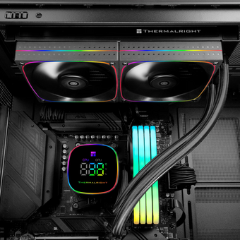  СВО Thermalright Frozen Horizon 240 Digital Argb Black (TRFH240DAB) / 2x120mm ARGB PWM Fans 