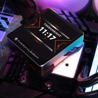  СВО Thermalright Grand Vision 240 ARGB Black (TRGV240AB) / 2x120mm ARGB PWM Fans 