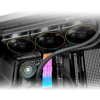  СВО Thermalright Aqua Elite 360 V5 ARGB Black (TRAE360V5AB) / Black / 3x120mm ARGB PWM Fans 