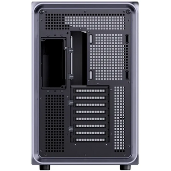  Корпус JONSBO Jonsplus BO400CG, TG (aquarium), mini-ITX, mATX, ATX, серый 