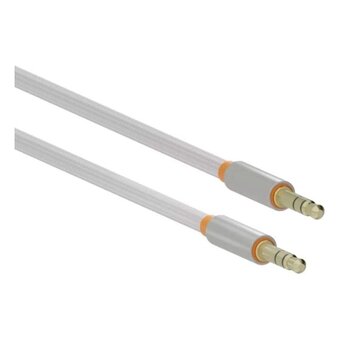  Аудиокабель AUX More choice UK24 3.5mm 2м нейлон White 