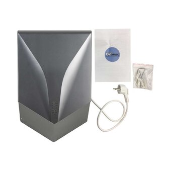  Сушилка для рук GFmark 6860s V-windblade 82119 скоростная серая 