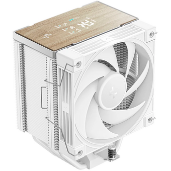  Кулер DEEPCOOL AK700 Digital WH LGA1851/1700/1200/115X/AM5/AM4 (TDP 260W, PWM, Fan 120mm, 7 тепл. трубок, Copper Base, белый) RET 