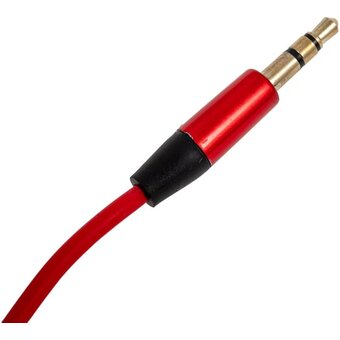  Аудиокабель AUX More choice UK13 3.5mm 1.0м Red 